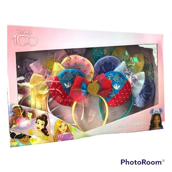 Disney princess Minnie ears Minnie headband set (PRICE IS FIRM)